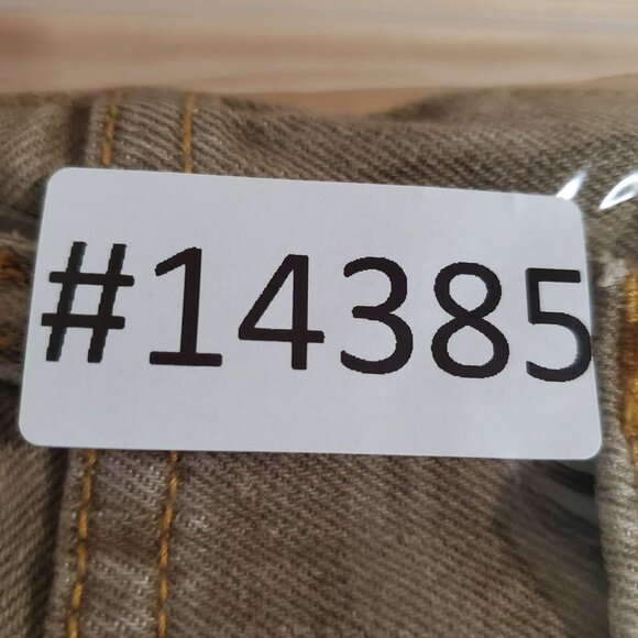 Levis Jeans Mens 34x30 Tan 505 Regular Fit 100% Cotton Made In Hong Kong - Picture 14 of 14